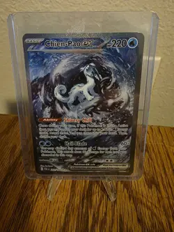 Pokemon Paldea Evolved Chien Pao EX 261/193 - Image 1