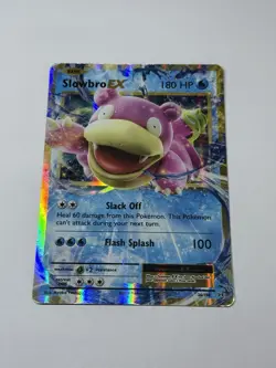 Pokemon Card TCG Slowbro EX 26/108 XY Evolutions Ultra Rare Full Art Holo MP - Image 1