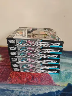Pokemon TCG SV10.5 Black Bolt & White Flare Unova Poster Collection Sealed X 6 - Image 4