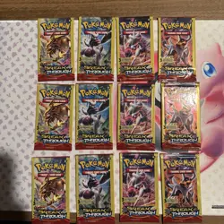 Pokemon XY Breakthrough 3 Card Booster Pack Lot (12) Packs Factory Sealed TCG - Image 1