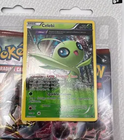 (402919) Pokemon XY Breakthrough Booster Celebi 3-Pack Blister - Factory Sealed - Image 4