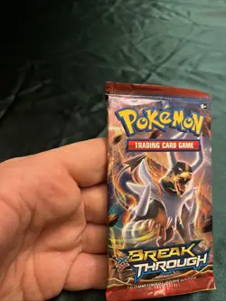 Pokemon XY Breakthrough Booster Pack Houndoom Art RARE 2016 - Image 2