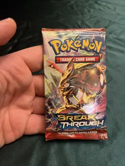Pokemon XY Breakthrough Booster Pack Art RARE 2016 - Image 1