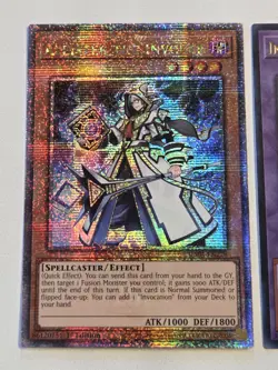 Invoked Magistus Omega + Aleister the Invoker RA04-EN278 Quarter Century Yugioh - Image 3