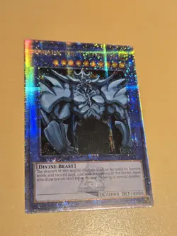 Yugioh Obelisk the Tormentor LC01-EN001 Quarter Century Rare Limited Edition NM - Image 1