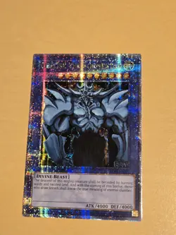 Yugioh Obelisk the Tormentor LC01-EN001 Quarter Century Rare Limited Edition NM - Image 3