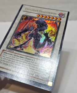 Exploder Dragonwing RGBT-EN040 Ultra Rare 1st Edition MISCUT ERROR Yugioh 855 - Image 2