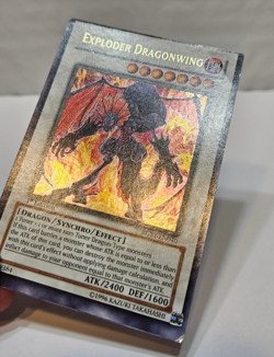 Exploder Dragonwing RGBT-EN040 Ultra Rare 1st Edition MISCUT ERROR Yugioh 855 - Image 3