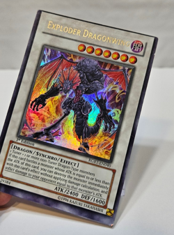 Exploder Dragonwing RGBT-EN040 Ultra Rare 1st Edition MISCUT ERROR Yugioh 855 - Image 4
