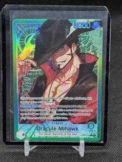 Dracule Mihawk - OP14-020 Leader (Alternate Art) OP14-020 The Azure Sea's Seven - Image 1