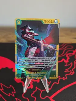 Dracule Mihawk - OP14-020 (Alternate Art) OP14-020 The Azure Sea's Seven Foil - Image 1