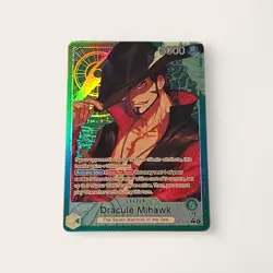 Dracule Mihawk - OP14-020 (Alternate Art) OP14-020 The Azure Sea's Seven Foil - Image 1