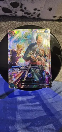 One Piece TCG OP14 Roronoa Zoro SP PRB02-006 - Image 1