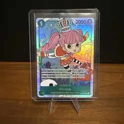 One Piece CCG Perona Op12-034 Super Rare legacy Of The Master - Image 1