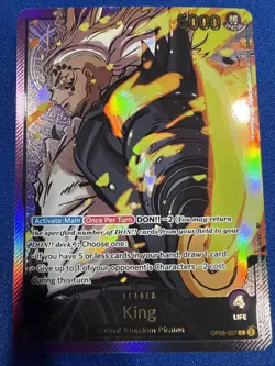 2025 One Piece EB02 King Leader SPR - Image 1