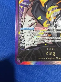 2025 One Piece EB02 King Leader SPR - Image 5