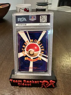 Japanese Misty's Tears Pokemon Trainer Card Banned Artwork Gem Mint PSA 8 - Image 2