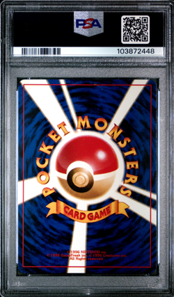 PSA 8 Misty's Tears Banned Artwork Hanada City Japanese Pokemon Card 1998 - Image 2