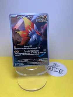 Pokemon TCG Card Slither Wing 203/182 Paradox Rift Illustration Rare - NM - Image 1