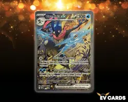 Pokemon TCG - Greninja ex 132 Scarlet & Violet Promo Cards Holo Alt Art | NM - Image 1