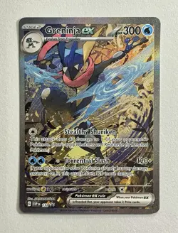 Pokemon TCG - Greninja ex 132 Scarlet & Violet Promo Cards Holo Alt Art | NM - Image 2
