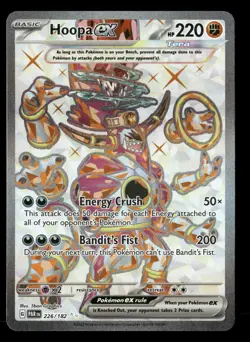 Hoopa ex - 226/182 - Ultra Rare - Paradox Rift - Pokemon Card - NM/M - Image 1