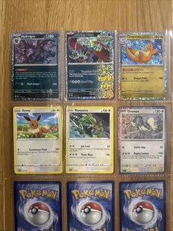 2025 McDonald’s Happy Meal Pokemon Dragon Discovery COMPLETE 15 Card Set. - Image 2