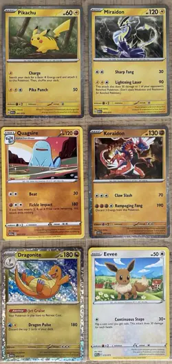 2025 McDonald’s Happy Meal Pokemon Dragon Discovery COMPLETE 15 Card Set Sleeved - Image 4
