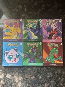 2025 McDONALD'S Pokemon Dragon Cards TCG HAPPY MEAL Toys LOT OF 6 - Image 1