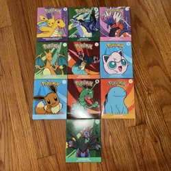 2025 McDONALD'S Pokemon Dragon Cards TCG HAPPY MEAL Toys Complete Set - Image 1