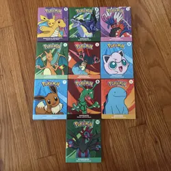 2025 McDONALD'S Pokemon Dragon Cards TCG HAPPY MEAL Toys Complete Set - Image 2