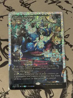 Doubling Season (Showcase) (Fracture Foil) Foundations Foil - Image 2