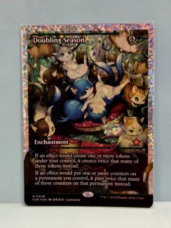 Doubling Season (Showcase) (Fracture Foil) Foundations Foil - Image 2