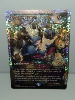 Doubling Season (Showcase) (Fracture Foil) Foundations Foil - Image 4