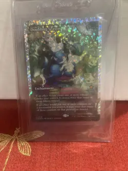 Doubling Season (Showcase) (Fracture Foil) Foundations Foil NM - Image 1