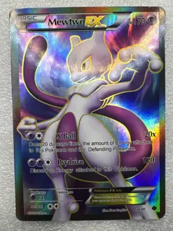 Mewtwo EX Full Art Ultra Rare Next Destinies 98/99 LP (2016) - Image 2
