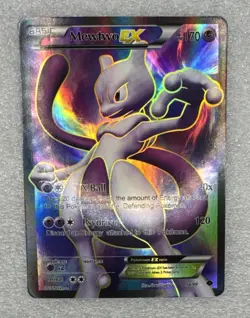 Mewtwo EX Full Art Ultra Rare Next Destinies 98/99 LP (2016) - Image 4
