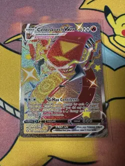 Pokemon TCG Centiskorch VMAX SV109/SV122 Full Art Shining Fates NM/M Condition - Image 1