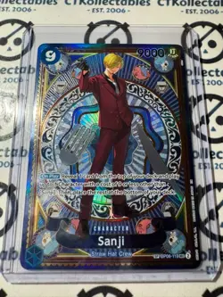 One Piece TCG Sanji SEC OP06-119 SP PAR OP11 A Fist of divine speed NM/M - Image 1