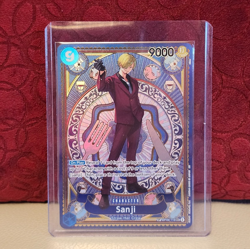 (AUS) One Piece TCG English OP11 A Fist of Divine Speed SP Sanji SEC OP06-119 - Image 1