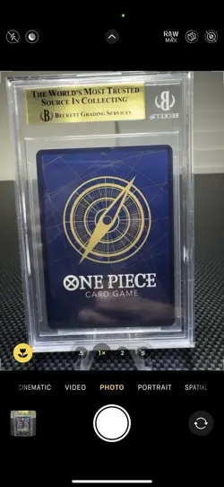 One Piece TCG OP11 A Fist of Divine Speed Sanji OP06-116 SP English BGS 9.5 - Image 2