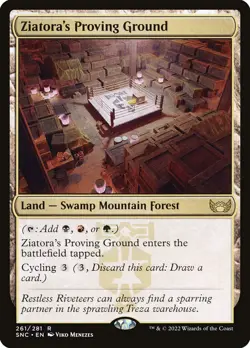 MTG Ziatora's Proving Ground (261/547) Streets of New Capenna LP - Image 1