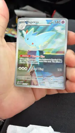 Ascended Heroes Togekiss 235/217 Illustration Rare IR Full Art Pokemon Card - Image 1