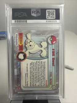 Topps 2000 Pokemon TV Animation Edition Series 2 Holo Card #86 Seel Psa 5 Ex - Image 2
