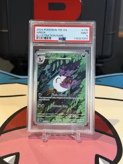 Arbok 176/162 PSA 9 Mint Holo Temporal Forces Pokemon Card - Image 1