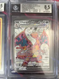 Pokemon 10x Graded Card Lot Beckett Lot # 51 - Image 3