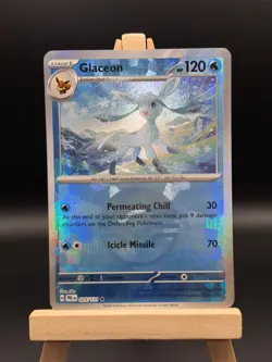 Glaceon (Poke Ball Pattern) 025/131 SV: Prismatic Evolutions NM Pokemon Card TCG - Image 1