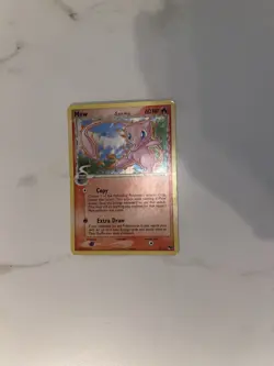 Pokemon Mew TCG Delta Species Holo Card/Pop Series 5/ Corrected Back/Holo Bleed - Image 1