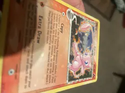 Pokemon Mew TCG Delta Species Holo Card/Pop Series 5/ Corrected Back/Holo Bleed - Image 2