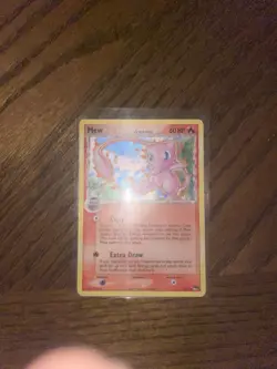 Pokemon Mew TCG Delta Species Holo Card/Pop Series 5/ Corrected Back/Holo Bleed - Image 4